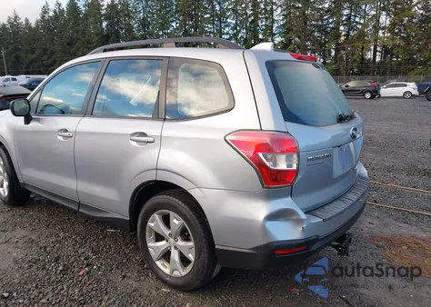 2016 Subaru Forester 2.5I z USA, uszkodzony, nr VIN JF2SJABC0GH519176
